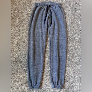 PINK Victoria's Secret Heather Gray Track Joggers